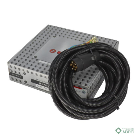 Przewód elektryczny podłączeniowy przyczepy 5x1 7m peszel ELMOT PREMIUM Przewód elektryczny podłączeniowy przyczepy 5x1 7m peszel ELMOT PREMIUM