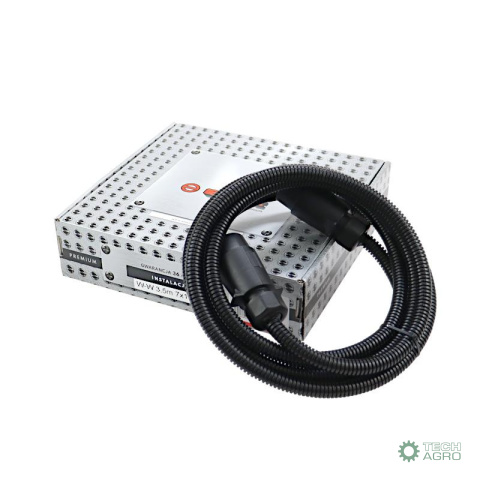 Przewód elektryczny podłączeniowy przyczepy 7x1 3,5m dwie wtyczki ELMOT PREMIUM Przewód elektryczny podłączeniowy przyczepy 7x1 3,5m dwie wtyczki ELMOT PREMIUM