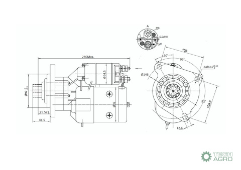 ROZRUSZNIK Z RED.MF3 C360-3P ELMOT ROZRUSZNIK Z RED.MF3 C360-3P ELMOT