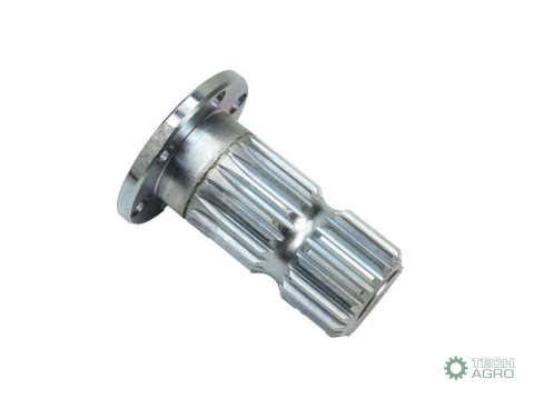 Wałek, WOM z kołnierzem na 6 otworów adapter Z20 - 1 3/4, Waryński Wałek, WOM z kołnierzem na 6 otworów adapter Z20 - 1 3/4, Waryński