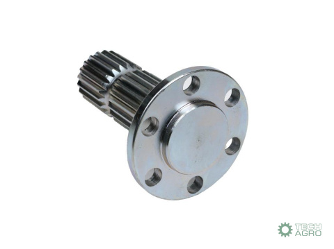 Wałek, WOM z kołnierzem na 6 otworów adapter Z21 - 1 3/8, Waryński Wałek, WOM z kołnierzem na 6 otworów adapter Z21 - 1 3/8, Waryński
