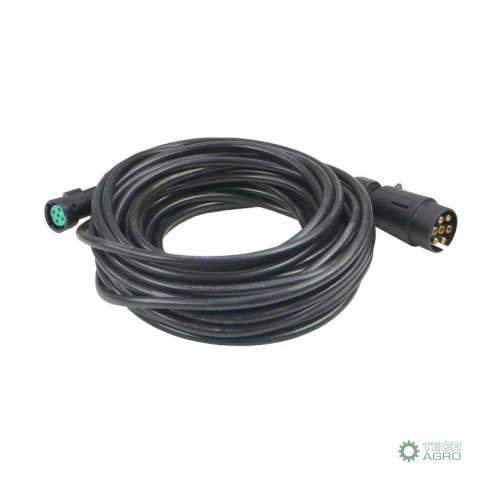 Instalacja elektryczna przyczepki 7m wtyczka 7PIN bajonet 5PIN (kabel 1mm) ELMOT Instalacja elektryczna przyczepki 7m wtyczka 7PIN bajonet 5PIN (kabel 1mm) ELMOT