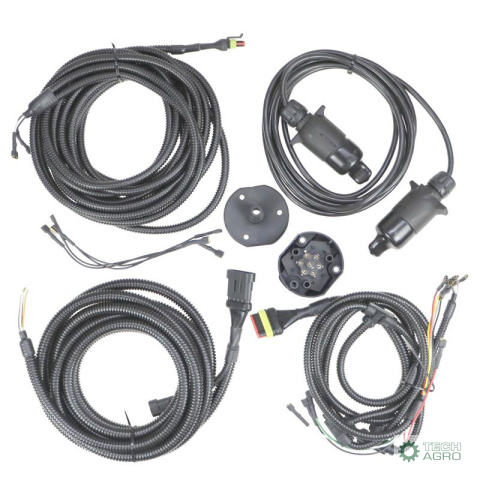 Instalacja przyczepa jednoosiowej 3,5 - 4T kable ELMOT PREMIUM Instalacja przyczepa jednoosiowej 3,5 - 4T kable ELMOT PREMIUM