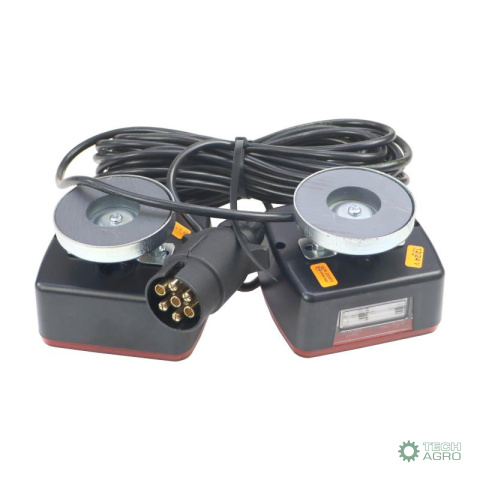 Instalacja zestaw oświetlenia z magnesami 5m 12V (kabel 1mm) lampa LED polska Premium ELMOT Instalacja zestaw oświetlenia z magnesami 5m 12V (kabel 1mm) lampa LED polska Premium ELMOT