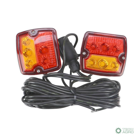 Instalacja zestaw oświetlenia z magnesami 7m 12V (kabel 1mm) lampa LED polska Premium ELMOT Instalacja zestaw oświetlenia z magnesami 7m 12V (kabel 1mm) lampa LED polska Premium ELMOT