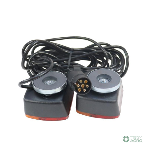 Instalacja zestaw oświetlenia z magnesami 7m 12V (kabel 1mm) lampa polska ELMOT Instalacja zestaw oświetlenia z magnesami 7m 12V (kabel 1mm) lampa polska ELMOT