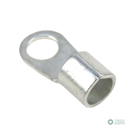 Końcówka oczkowa miedziana oczko Fi-10mm na przewód max. 35 CuZn cynowana Premium ELMOT (sprzedawane po 10szt widoczna cena 1sz