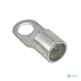 Końcówka oczkowa miedziana oczko Fi-10mm na przewód max. 50 CuZn cynowana Premium ELMOT (sprzedawane po 5szt widoczna cena 1szt