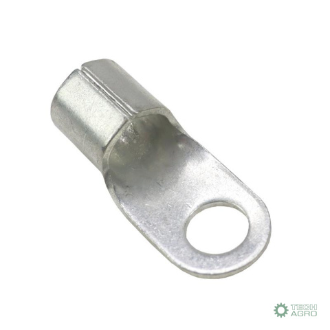 Końcówka oczkowa miedziana oczko Fi-10mm na przewód max. 50 CuZn cynowana Premium ELMOT (sprzedawane po 5szt widoczna cena 1szt Końcówka oczkowa miedziana oczko Fi-10mm na przewód max. 50 CuZn cynowana Premium ELMOT (sprzedawane po 5szt widoczna cena 1szt