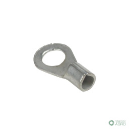 Końcówka oczkowa miedziana oczko Fi-8mm na przewód max. 10 CuZn cynowana Premium ELMOT (sprzedawane po 10szt widoczna cena 1szt
