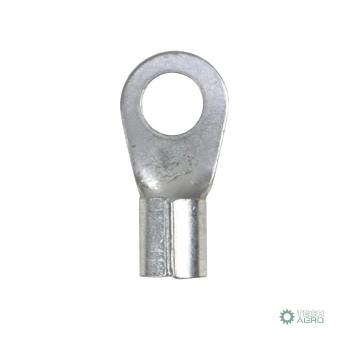 Końcówka oczkowa miedziana oczko Fi-8mm na przewód max. 16 CuZn cynowana Premium ELMOT (sprzedawane po 10szt widoczna cena 1szt Końcówka oczkowa miedziana oczko Fi-8mm na przewód max. 16 CuZn cynowana Premium ELMOT (sprzedawane po 10szt widoczna cena 1szt