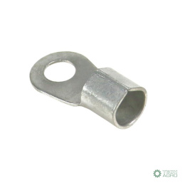 Końcówka oczkowa miedziana oczko Fi-8mm na przewód max. 25 CuZn cynowana CuZn Premium ELMOT (sprzedawane po 10szt widoczna cena