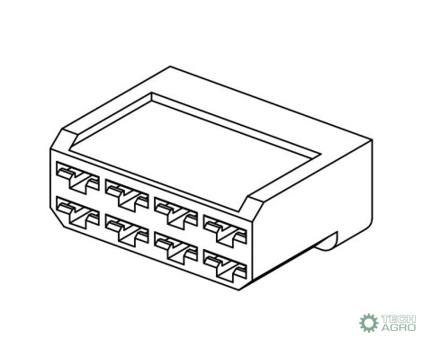 Obudowa konektorowa ONP MC 6,3 V2 8P ( sprzedawana po 10 szt) ELMOT widoczna cena za 1 sztukę Obudowa konektorowa ONP MC 6,3 V2 8P ( sprzedawana po 10 szt) ELMOT widoczna cena za 1 sztukę