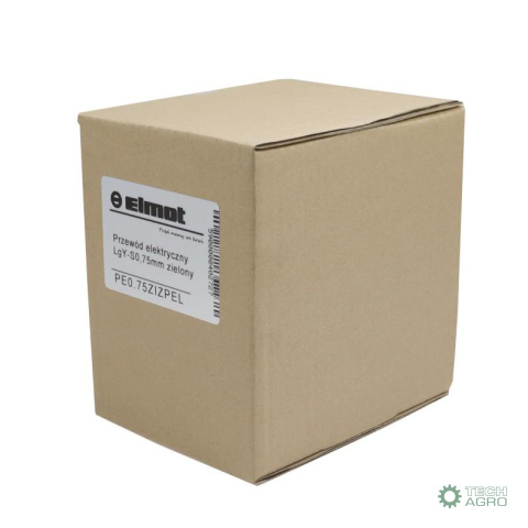 Przewód elektryczny LgY-S instalacji 0,75mm zielony (sprzedawany po 100 m) Premium ELMOT Przewód elektryczny LgY-S instalacji 0,75mm zielony (sprzedawany po 100 m) Premium ELMOT