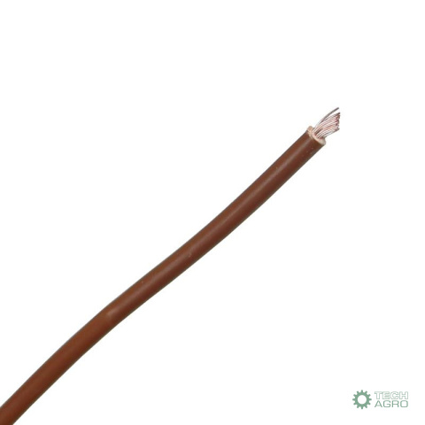 Przewód elektryczny LgY-S instalacji 1,00mm brązowy (sprzedawany po 100 m) Premium ELMOT Przewód elektryczny LgY-S instalacji 1,00mm brązowy (sprzedawany po 100 m) Premium ELMOT