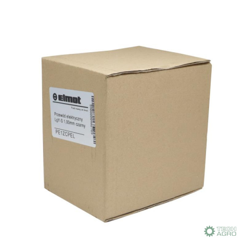 Przewód elektryczny LgY-S instalacji 1,00mm czarny (sprzedawany po 100 m) Premium ELMOT Przewód elektryczny LgY-S instalacji 1,00mm czarny (sprzedawany po 100 m) Premium ELMOT