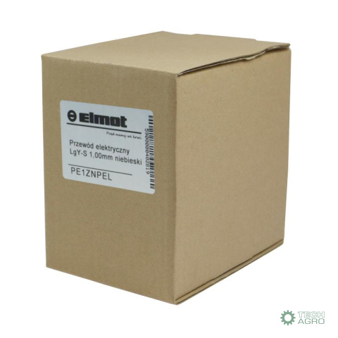 Przewód elektryczny LgY-S instalacji 1,00mm niebieski (sprzedawany po 100 m) Premium ELMOT Przewód elektryczny LgY-S instalacji 1,00mm niebieski (sprzedawany po 100 m) Premium ELMOT