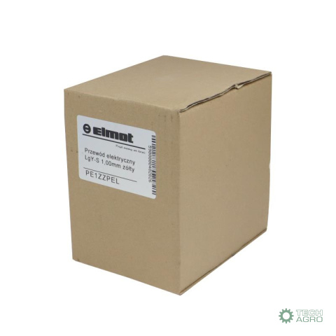 Przewód elektryczny LgY-S instalacji 1,00mm żółty (sprzedawany po 100 m) Premium ELMOT Przewód elektryczny LgY-S instalacji 1,00mm żółty (sprzedawany po 100 m) Premium ELMOT