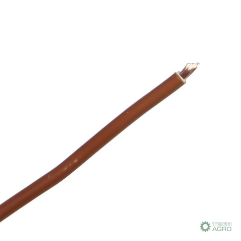 Przewód elektryczny LgY-S instalacji 1,50mm brązowy (sprzedawany po 100 m) Premium ELMOT Przewód elektryczny LgY-S instalacji 1,50mm brązowy (sprzedawany po 100 m) Premium ELMOT