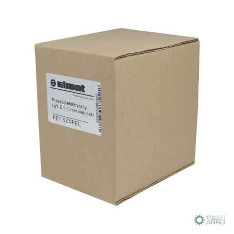Przewód elektryczny LgY-S instalacji 1,50mm niebieski (sprzedawany po 100 m) Premium ELMOT Przewód elektryczny LgY-S instalacji 1,50mm niebieski (sprzedawany po 100 m) Premium ELMOT