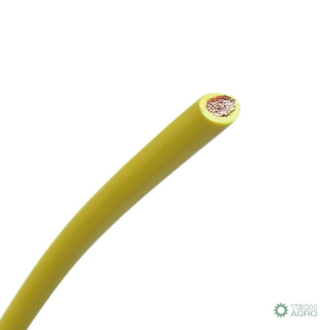 Przewód kabel elektryczny LgY-S instalacji 6mm żółty (sprzedawany po 50 m) Premium ELMOT Przewód kabel elektryczny LgY-S instalacji 6mm żółty (sprzedawany po 50 m) Premium ELMOT