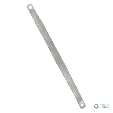 Przewód masowy oczka FI-8mm długość 317mm plecionka uniwersalny cynownany CuZn ELMOT Przewód masowy oczka FI-8mm długość 317mm plecionka uniwersalny cynownany CuZn ELMOT