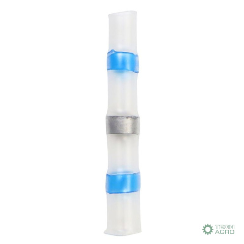 Szybkozłącze termokurczliwe z cyną FI-4,5mm na przewód 1,5-2,5mm2 (sprzedawane po 20szt) ELMOT Szybkozłącze termokurczliwe z cyną FI-4,5mm na przewód 1,5-2,5mm2 (sprzedawane po 20szt) ELMOT