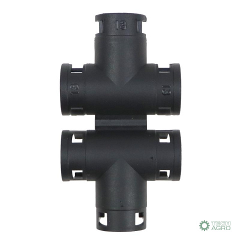 Trójnik łącznik do rur peszli karbowanych 13x13x13 (sprzedawane po 5) ELMOT widoczna cena za 1 sztukę Trójnik łącznik do rur peszli karbowanych 13x13x13 (sprzedawane po 5) ELMOT widoczna cena za 1 sztukę