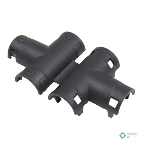 Trójnik łącznik do rur peszli karbowanych 13x13x13 (sprzedawane po 5) ELMOT widoczna cena za 1 sztukę Trójnik łącznik do rur peszli karbowanych 13x13x13 (sprzedawane po 5) ELMOT widoczna cena za 1 sztukę