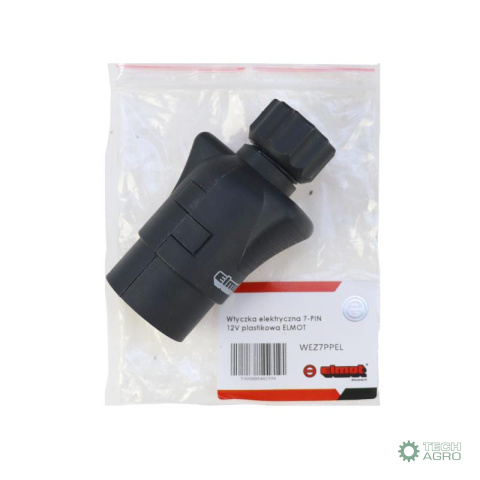 Wtyczka elektryczna 7-PIN 12V plastikowa ELMOT Wtyczka elektryczna 7-PIN 12V plastikowa ELMOT