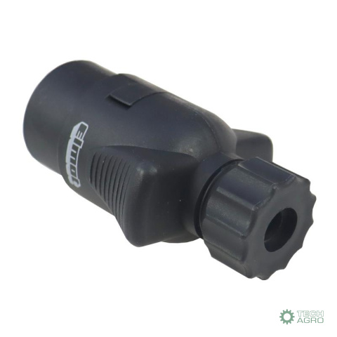 Wtyczka elektryczna 7-PIN 12V plastikowa wtyki niklowana Premium ELMOT Wtyczka elektryczna 7-PIN 12V plastikowa wtyki niklowana Premium ELMOT