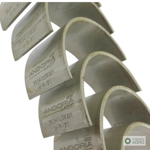 Komplet panewek korbowodowych N-0,75 (III szlif) 90980143 Ursus MF3 ANDORIA - MOT Komplet panewek korbowodowych N-0,75 (III szlif) 90980143 Ursus MF3 ANDORIA - MOT