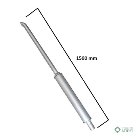 Tłumik 1590mm 6kg MF4 ANDORIA-MOT Tłumik 1590mm 6kg MF4 ANDORIA-MOT