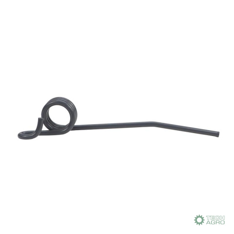 Palec sprężysty motowideł prawy Z56957 L 220 MM John Deere malowane proszkowo MORGA Palec sprężysty motowideł prawy Z56957 L 220 MM John Deere malowane proszkowo MORGA