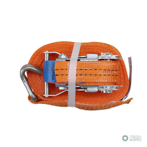 Pas transportowy 2T 8m szerokość 35mm komplet z klamrą, wzmocniony MORGA Pas transportowy 2T 8m szerokość 35mm komplet z klamrą, wzmocniony MORGA