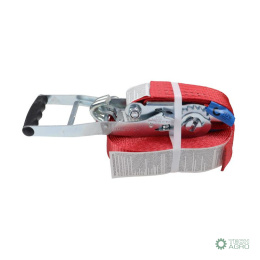 Pas transportowy 5T 10m szer. 50mm komplet z klamrą wzmocniony 330 mm ERGO z atestem, MORGA