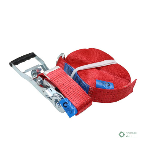 Pas transportowy 5T 12m szer. 50mm komplet z klamrą wzmocniony 330 mm ERGO z atestem, MORGA Pas transportowy 5T 12m szer. 50mm komplet z klamrą wzmocniony 330 mm ERGO z atestem, MORGA