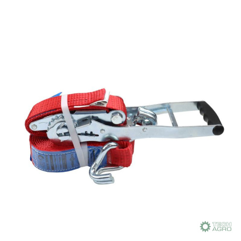 Pas transportowy 5T 6m szer. 50mm komplet z klamrą wzmocniony 330 mm ERGO z atestem, MORGA Pas transportowy 5T 6m szer. 50mm komplet z klamrą wzmocniony 330 mm ERGO z atestem, MORGA