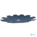 Talerz uzębiony FI-460mm, grubość 4mm mocowanie na osi otwór 30x30 1202030150 stal borowa MORGA