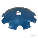 Talerz uzębiony FI-510mm, grubość 4 mm mocowanie na oś otwór 30x30 1279201020 stal borowa MORGA
