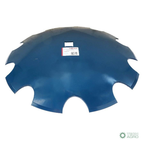 Talerz uzębiony FI-510mm, grubość 4 mm mocowanie na oś otwór 30x30 1279201020 stal borowa MORGA Talerz uzębiony FI-510mm, grubość 4 mm mocowanie na oś otwór 30x30 1279201020 stal borowa MORGA