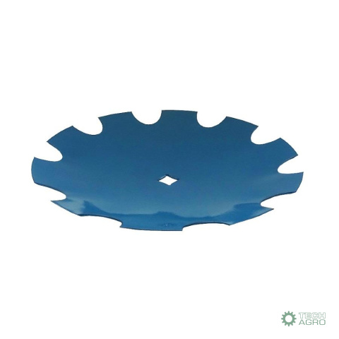 Talerz uzębiony FI-510mm, grubość 4 mm mocowanie na oś otwór 30x30 1279201020 stal borowa MORGA Talerz uzębiony FI-510mm, grubość 4 mm mocowanie na oś otwór 30x30 1279201020 stal borowa MORGA