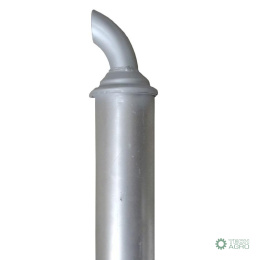 Tłumik okrągły krótki 830mm 4.1kg C-330 ANDORIA-MOT
