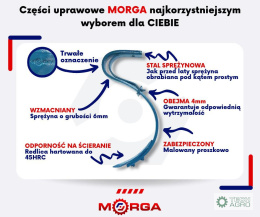 Ząb kultywatora z redliczką 100030000/2 MORGA