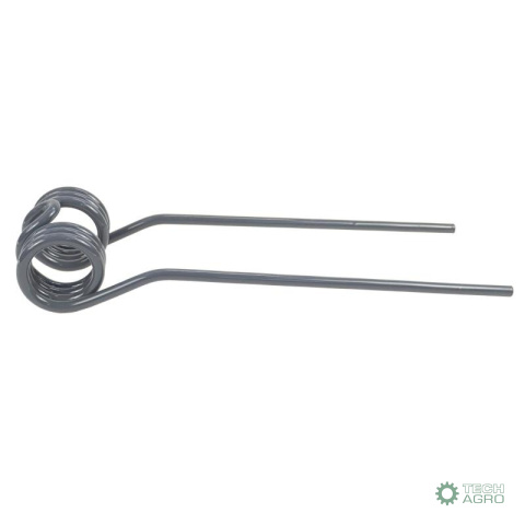 Palec przetrząsaczo - zgrabiarki karuzelowej Pottinger L 385 mm 9.5 mm malowane proszkowo MORGA Palec przetrząsaczo - zgrabiarki karuzelowej Pottinger L 385 mm 9.5 mm malowane proszkowo MORGA
