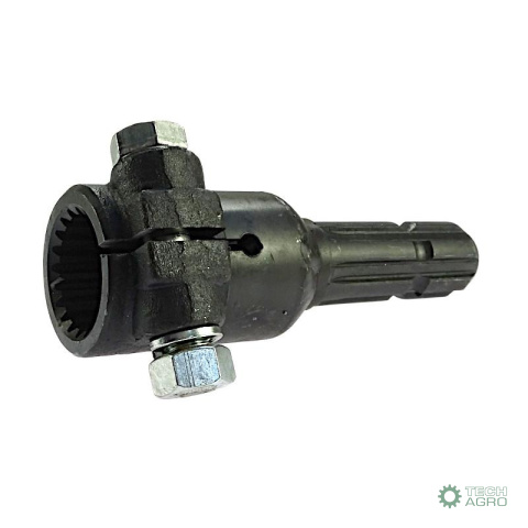 Redukcja wałka WOM adapter na śrubę 1 3/4" 20 wpustów na wałek 1 3/8" 6 wpustów MORGA Redukcja wałka WOM adapter na śrubę 1 3/4" 20 wpustów na wałek 1 3/8" 6 wpustów MORGA