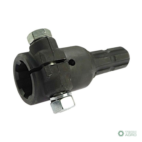 Redukcja wałka WOM adapter na śrubę 1 3/4" 6 wpustów na wałek 1 3/8" 6 wpustów MORGA Redukcja wałka WOM adapter na śrubę 1 3/4" 6 wpustów na wałek 1 3/8" 6 wpustów MORGA