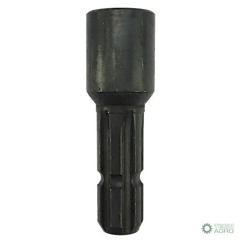Redukcja wałka WOM adapter na wpust otwór wew. Q 25 mm na wałek 1 3/8" 6 wpustów MORGA Redukcja wałka WOM adapter na wpust otwór wew. Q 25 mm na wałek 1 3/8" 6 wpustów MORGA