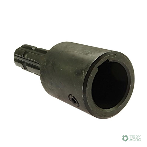 Redukcja wałka WOM adapter na wpust otwór wew. Q 45 mm na wałek 1 3/8 " 6 wpustów MORGA Redukcja wałka WOM adapter na wpust otwór wew. Q 45 mm na wałek 1 3/8 " 6 wpustów MORGA