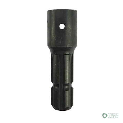 Redukcja wałka WOM adapter z otworem zabezpieczającym 1 1/8" 6 wpustów na wałek 1 3/8" 6 wpustów MORGA Redukcja wałka WOM adapter z otworem zabezpieczającym 1 1/8" 6 wpustów na wałek 1 3/8" 6 wpustów MORGA